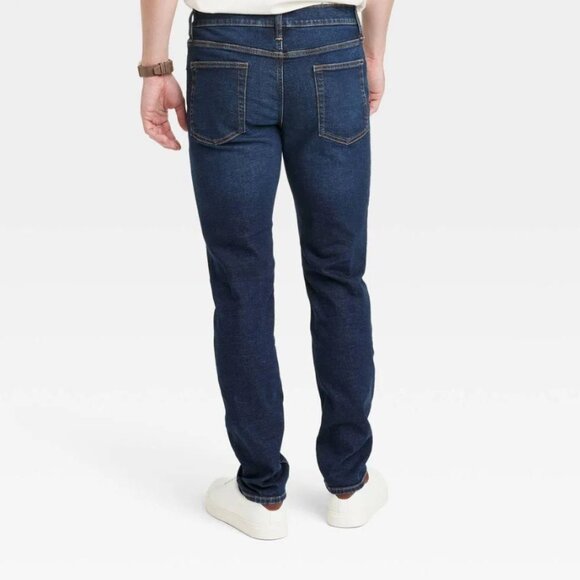 NWT Goodfellow & Co Men's 32X34 Casper Mid Rise Slim Fit Skinny Leg Full Jeans - Picture 2 of 16